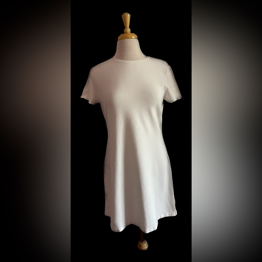 Theory White Mini Dress